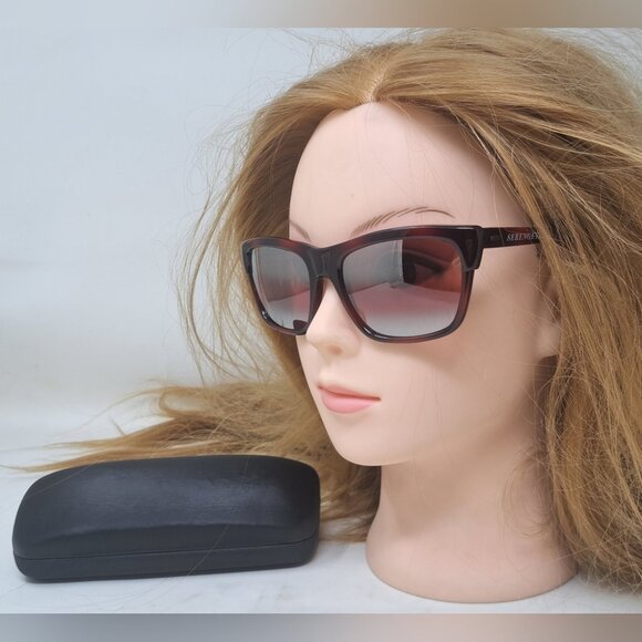 Serengeti Sunglasses Vermillion Rose Double Gradient Mirror Corning 90s 5382 - Picture 5 of 16